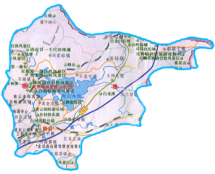 密云地图