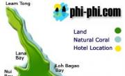 泰国PHI PHI岛地图_泰国地图库