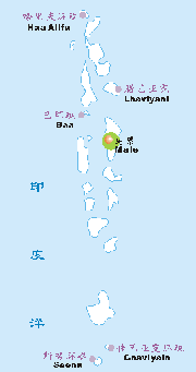 马尔代夫简图_马尔代夫地图库