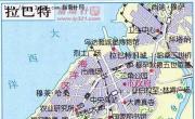 拉巴特地图_摩洛哥地图库