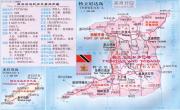 特利达尼和多巴哥地图_特立尼达和多巴哥地图库