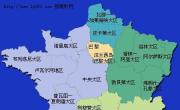 法国行政区划简图_法国地图库