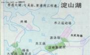 上海淀山湖旅游地图_上海旅游地图库