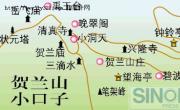 贺兰山小口子_宁夏旅游地图库