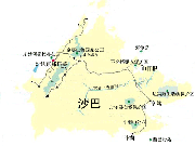 沙巴地图_马来西亚地图库