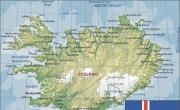 冰岛英文版地图_冰岛地图库