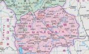 马其顿地图中文_马其顿地图库
