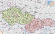 捷克地图中文_捷克地图库