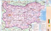 保加利亚高清中文全图_保加利亚地图库
