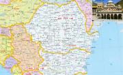 保加利亚中文全图_保加利亚地图库