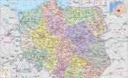 波兰高清全图中文版_波兰地图库