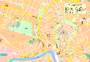 波兰克拉科夫市内地图_波兰地图库