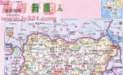尼日利亚地图中文版_尼日利亚地图库