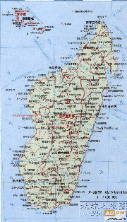 马达加斯加地图中文_马达加斯加地图库
