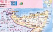 索马里地图中文版_索马里地图库