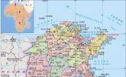 突尼斯中文版地图_突尼斯地图库