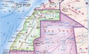 西撒哈拉中文全图_西撒哈拉地图库