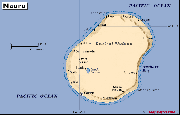 瑙鲁地图英文_瑙鲁地图库