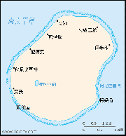 瑙鲁中文地图_瑙鲁地图库