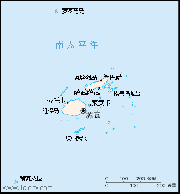 斐济群岛中文地图_斐济群岛地图库
