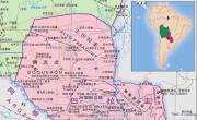 巴拉圭高清中文地图_巴拉圭地图库