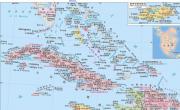 巴哈马高清中文全图_巴哈马地图库