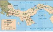 巴拿马英文全图_巴拿马地图库