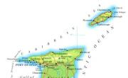 特立尼达和多巴哥英文版地图_特立尼达和多巴哥地图库
