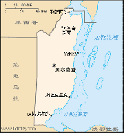 伯利兹地图中文版_伯利兹地图库