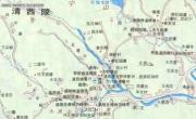 清西陵导游图_河北旅游地图库