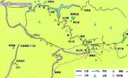 三百山国家森林公园导游图_江西旅游地图库