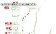 明孝陵导游图_江苏旅游地图库