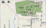 曲阜城区旅游地图_济宁地图库