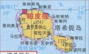 塔希提岛旅游地图_法属波利尼西亚地图库