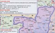 刚果旅游地图_刚果地图库