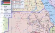 苏丹_南苏丹旅游地图_非洲地图库